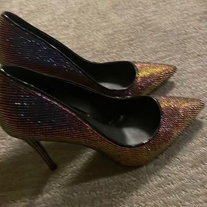 Aldo multi color heels